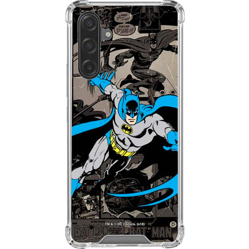 DC Comics Batman Classic Art Galaxy A17 Clear Case