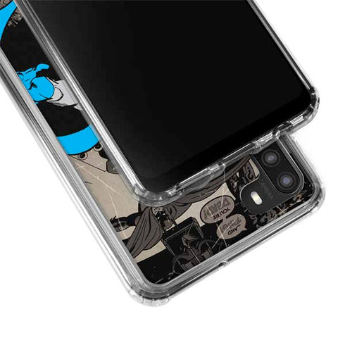 DC Comics Batman Classic Art Galaxy A21 Clear Case
