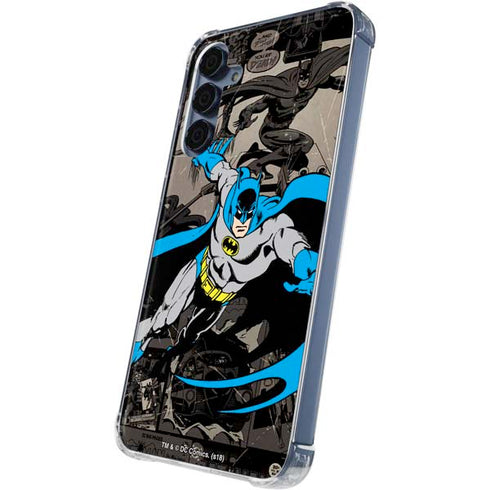 DC Comics Batman Classic Art Galaxy A55 5G Clear Case