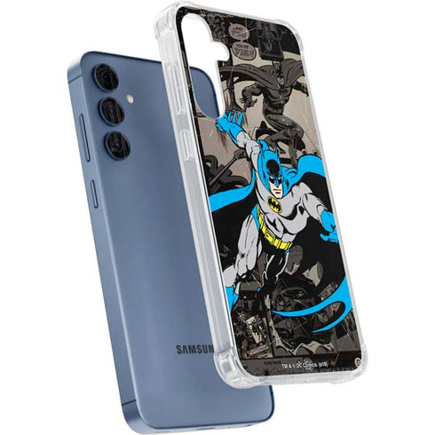 DC Comics Batman Classic Art Galaxy A55 5G Clear Case