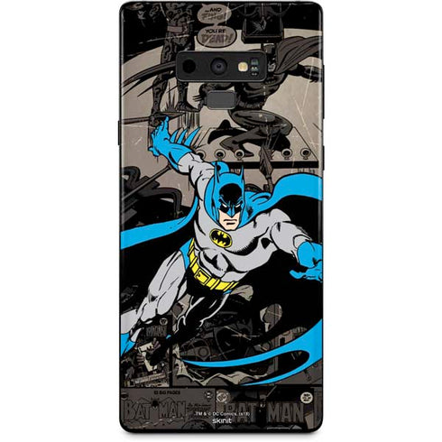 DC Comics Batman Classic Art Galaxy Note 9 Skin