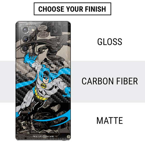 DC Comics Batman Classic Art Galaxy Note20 5G Skin