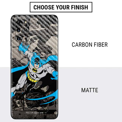 DC Comics Batman Classic Art Galaxy S20 Plus Skin