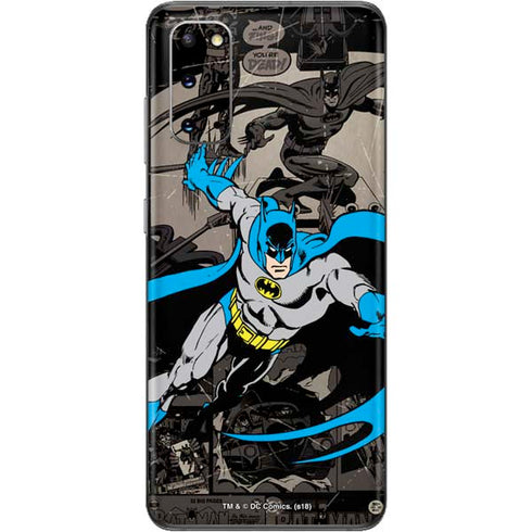 DC Comics Batman Classic Art Galaxy S20 Skin
