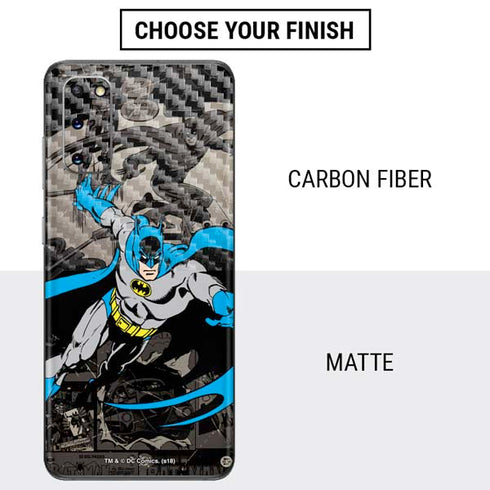 DC Comics Batman Classic Art Galaxy S20 Skin