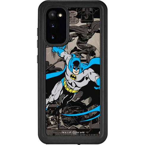 DC Comics Batman Classic Art Galaxy S20 Waterproof Case