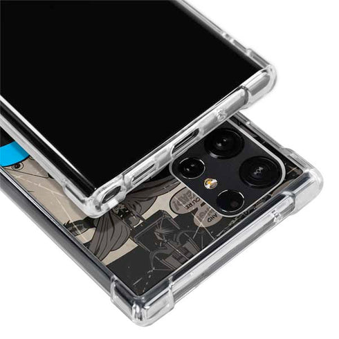 DC Comics Batman Classic Art Galaxy S22 Ultra Clear Case