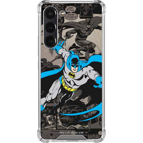 DC Comics Batman Classic Art Galaxy S24 FE Clear Case