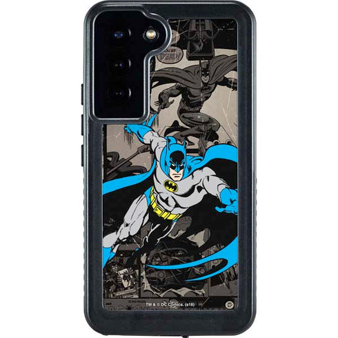 DC Comics Batman Classic Art Galaxy S24 Plus Waterproof Case