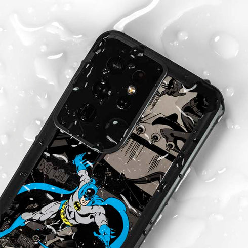 DC Comics Batman Classic Art Galaxy S24 Ultra Waterproof Case