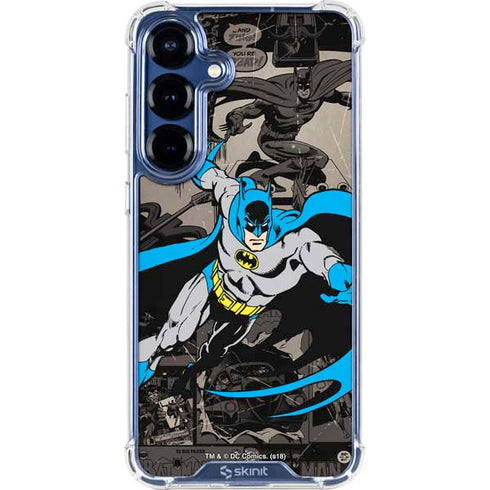 DC Comics Batman Classic Art Galaxy S25 Plus Clear Case