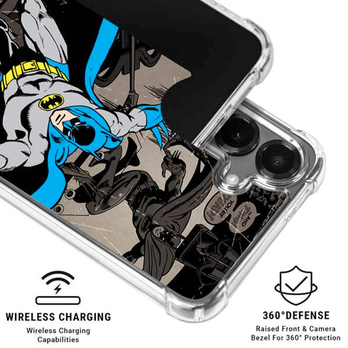 DC Comics Batman Classic Art Galaxy S26 Plus Clear Case