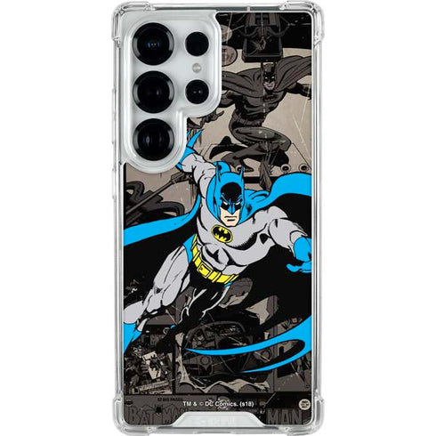 DC Comics Batman Classic Art Galaxy S26 Ultra Clear Case