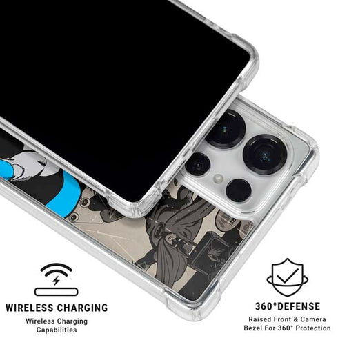 DC Comics Batman Classic Art Galaxy S26 Ultra Clear Case