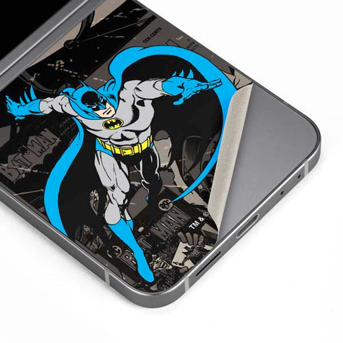 DC Comics Batman Classic Art Galaxy Z Flip6 Skin