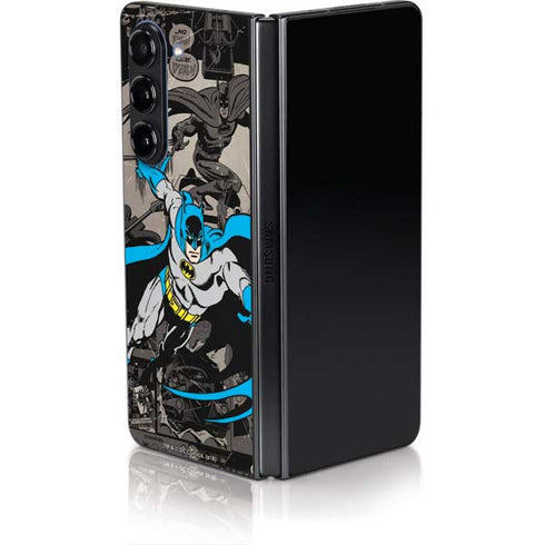 DC Comics Batman Classic Art Galaxy Z Fold5 5G Skin