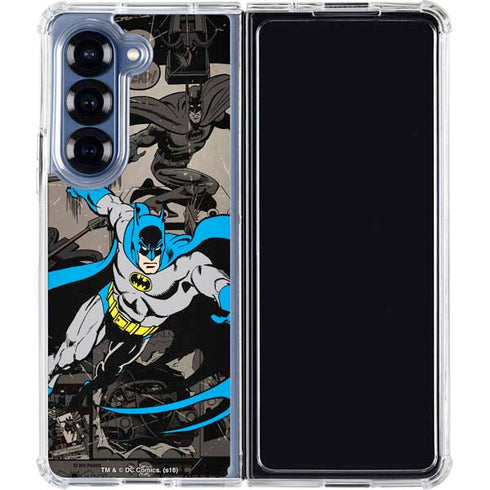 DC Comics Batman Classic Art Galaxy Z Fold6 Clear Case