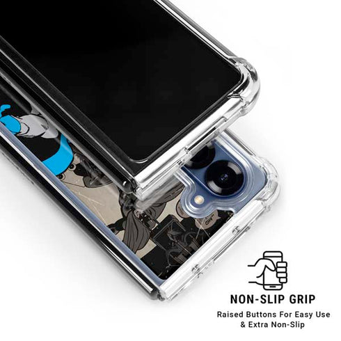 DC Comics Batman Classic Art Galaxy Z Fold6 Clear Case