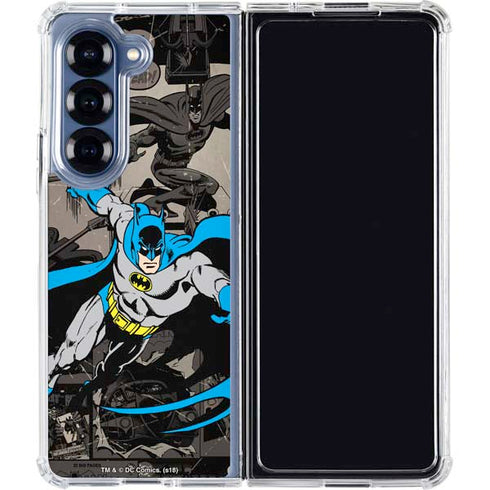 DC Comics Batman Classic Art Galaxy Z Fold7 Clear Case