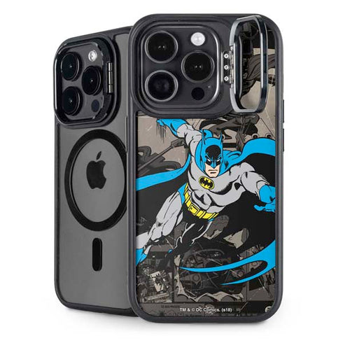 DC Comics Batman Classic Art iPhone 14 Pro Kickstand Case