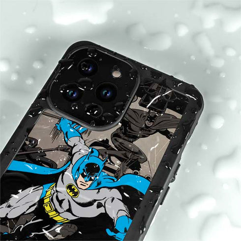 DC Comics Batman Classic Art iPhone 15 Pro Waterproof Case