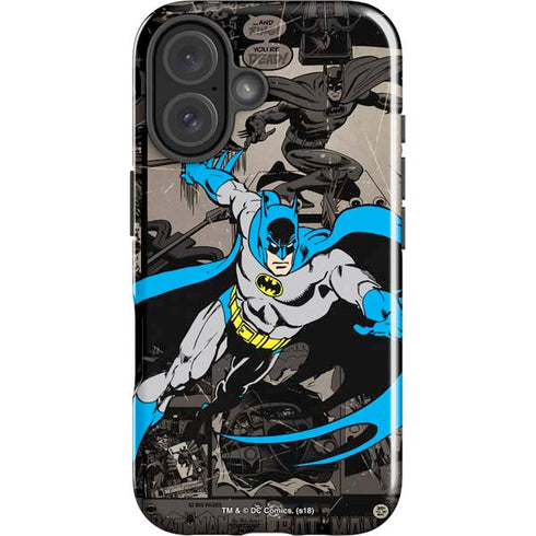 DC Comics Batman Classic Art iPhone 16 Impact Case