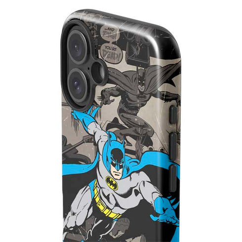 DC Comics Batman Classic Art iPhone 16 Impact Case