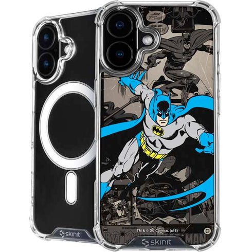 DC Comics Batman Classic Art iPhone 16 MagSafe Case