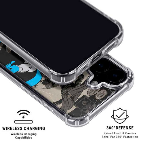 DC Comics Batman Classic Art iPhone 16 MagSafe Case