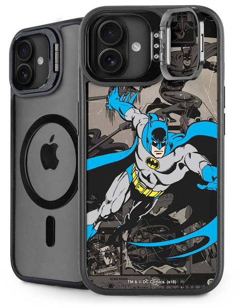 DC Comics Batman Classic Art iPhone 16 Plus Kickstand Case