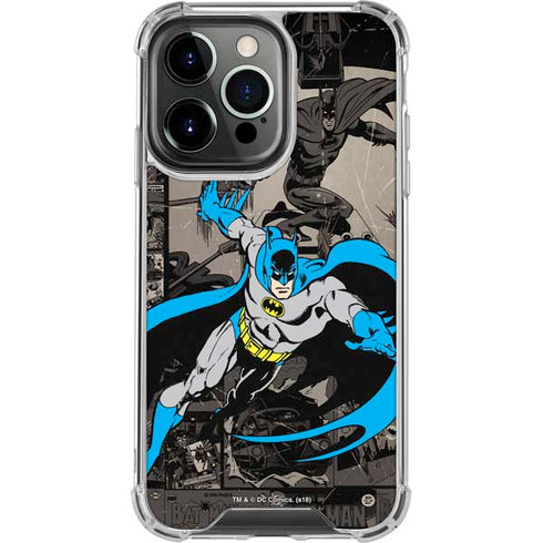 DC Comics Batman Classic Art iPhone 16 Pro Clear Case