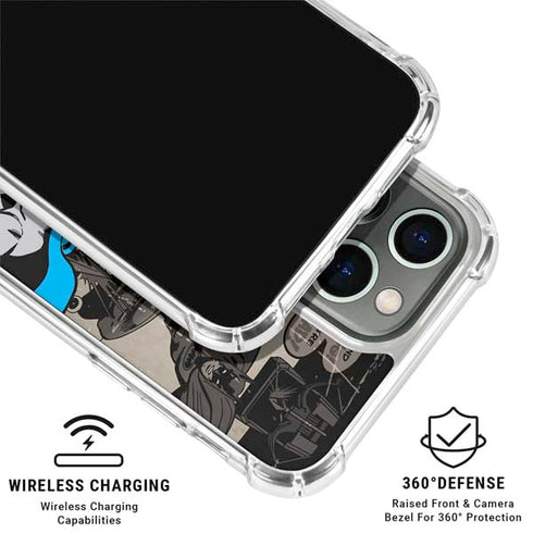 DC Comics Batman Classic Art iPhone 16 Pro Clear Case