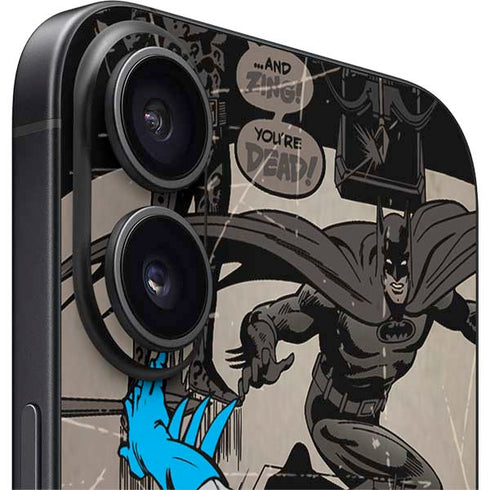 DC Comics Batman Classic Art iPhone 16 Skin