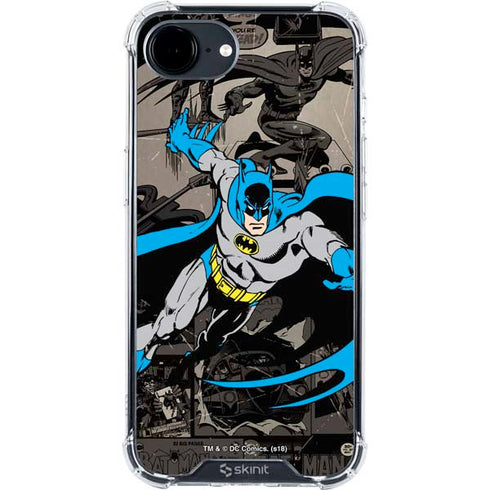 DC Comics Batman Classic Art iPhone 16e Clear Case