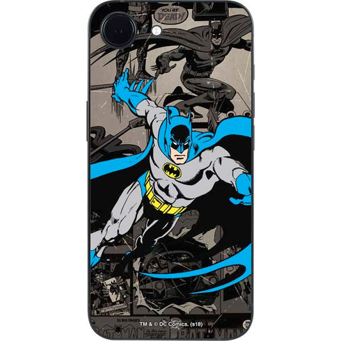 DC Comics Batman Classic Art iPhone 16e Skin