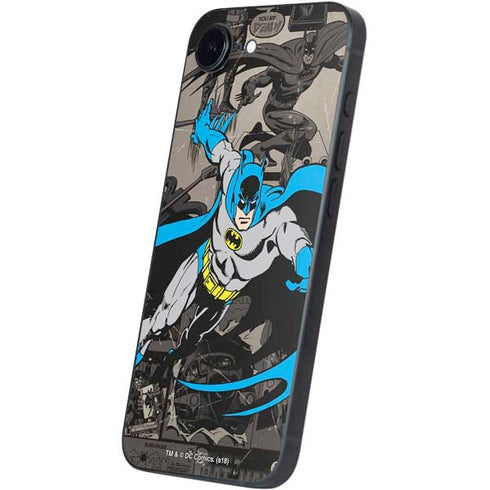 DC Comics Batman Classic Art iPhone 16e Skin