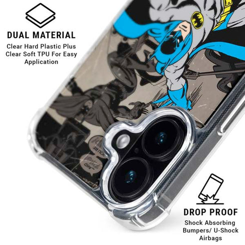 DC Comics Batman Classic Art iPhone 17 Clear Case