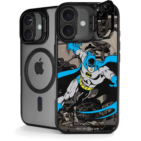 DC Comics Batman Classic Art iPhone 17 Kickstand Case