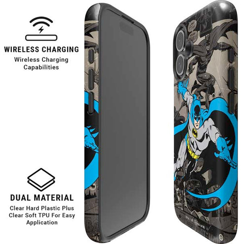 DC Comics Batman Classic Art iPhone 17 Magsafe Impact Case
