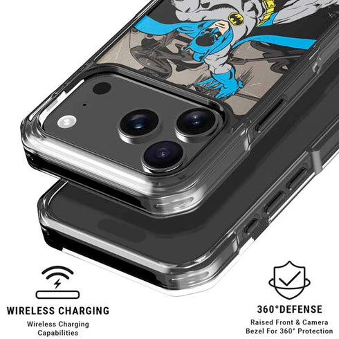 DC Comics Batman Classic Art iPhone 17 Pro Clear Case