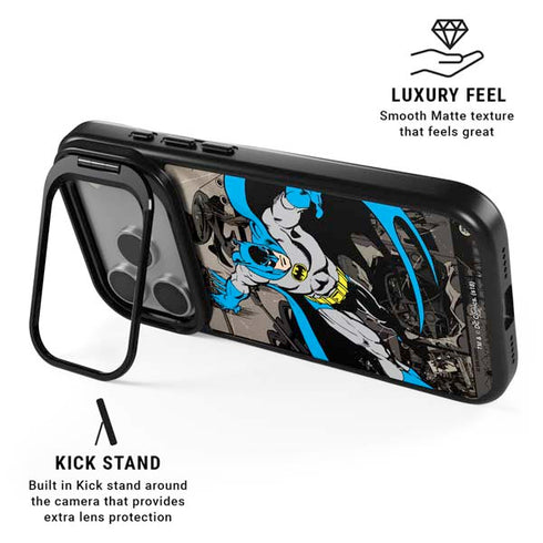DC Comics Batman Classic Art iPhone 17 Pro Kickstand Case