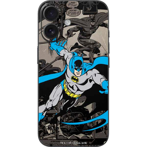 DC Comics Batman Classic Art iPhone 17 Skin