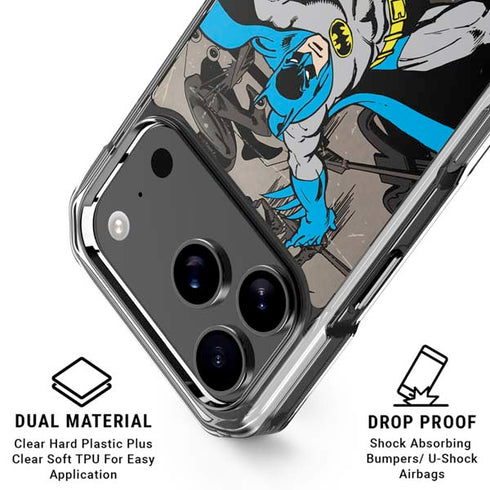 DC Comics Batman Classic Art iPhone 18 Pro Clear Case