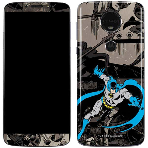 DC Comics Batman Classic Art Moto E5 Plus Skin