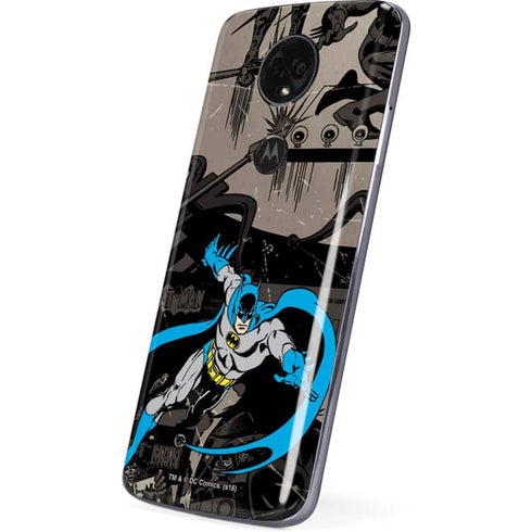 DC Comics Batman Classic Art Moto E5 Plus Skin