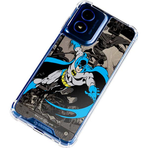 DC Comics Batman Classic Art Moto G Play 4G (2024) Clear Case