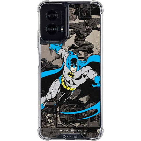 DC Comics Batman Classic Art Moto G Power 5G (2024) Clear Case