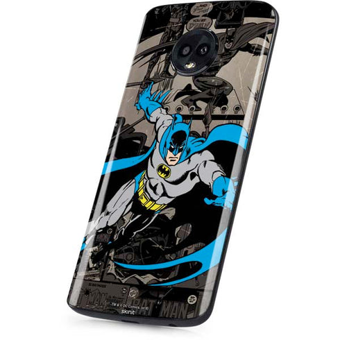 DC Comics Batman Classic Art Moto G6 Skin