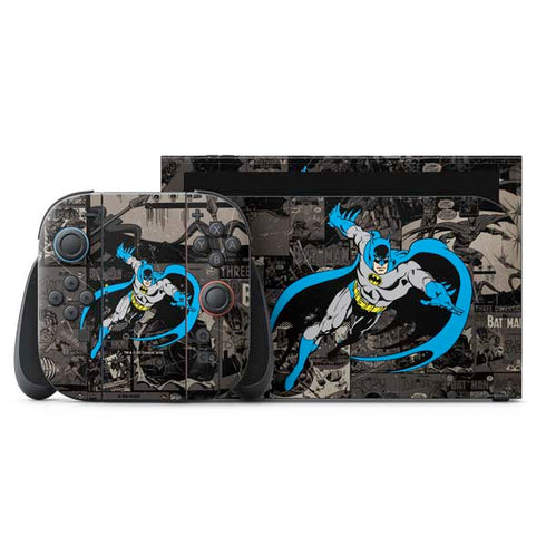 DC Comics Batman Classic Art Nintendo Switch 2 (2025) with Joy-Con Skin