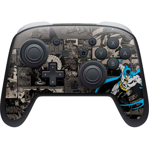 DC Comics Batman Classic Art Nintendo Switch 2 (2025) Pro Controller Skin